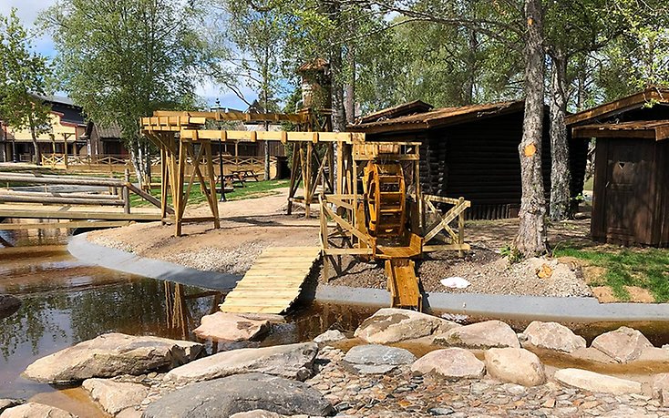 Guldvasken på High Chaparall.