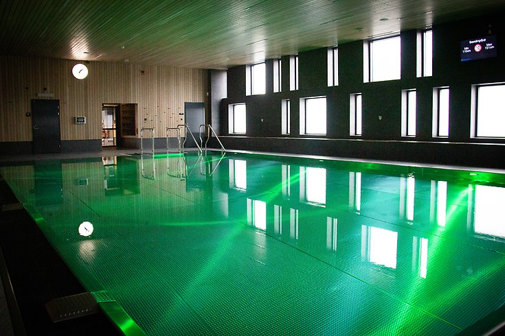 Rehabbassängen på Töllstorps rehab och relax